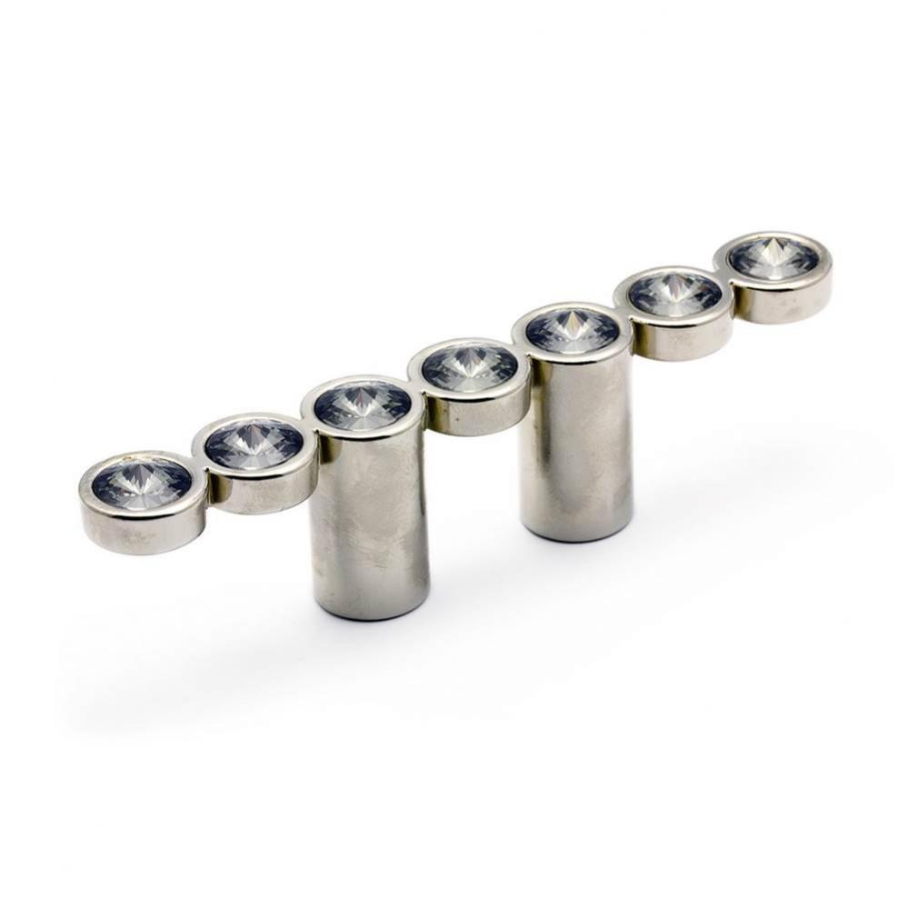 Contemporary Swarovski Crystal and Metal Pull - 3079