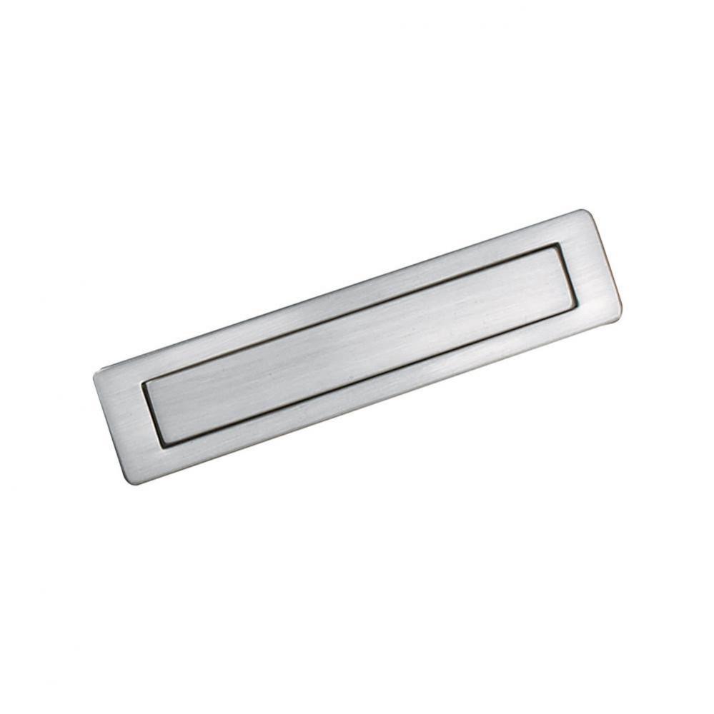 Contemporary Recessed Metal Pull - 7454
