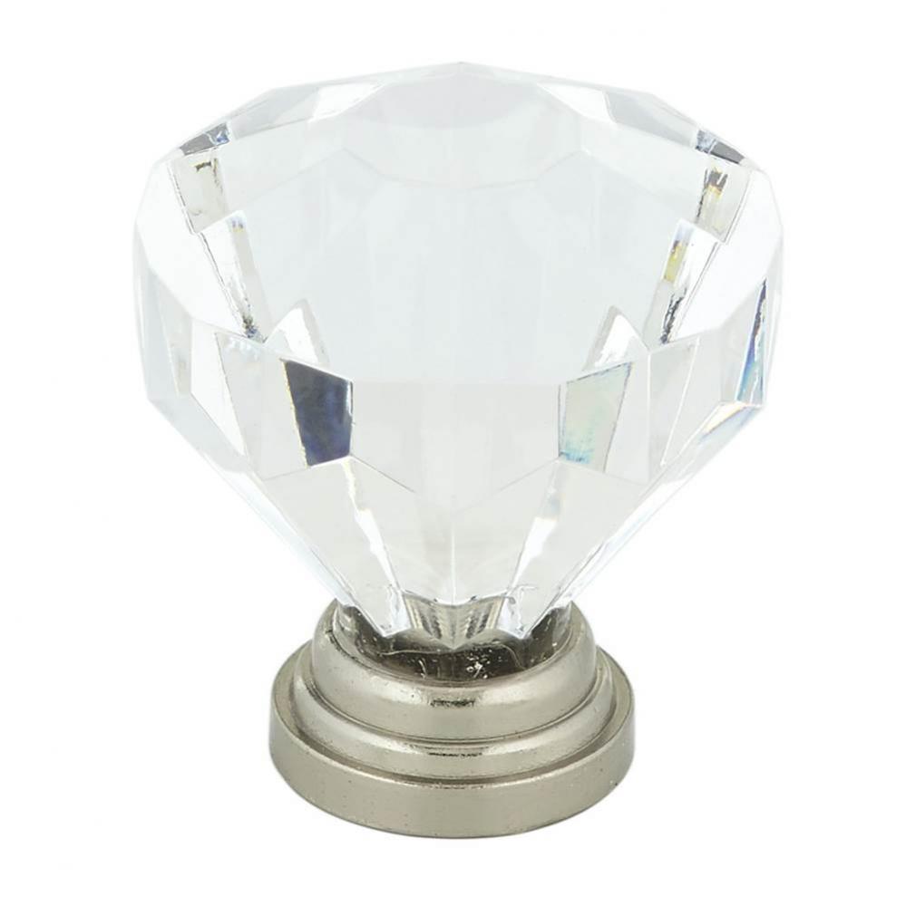 Eclectic Acrylic and Metal Knob - 10080
