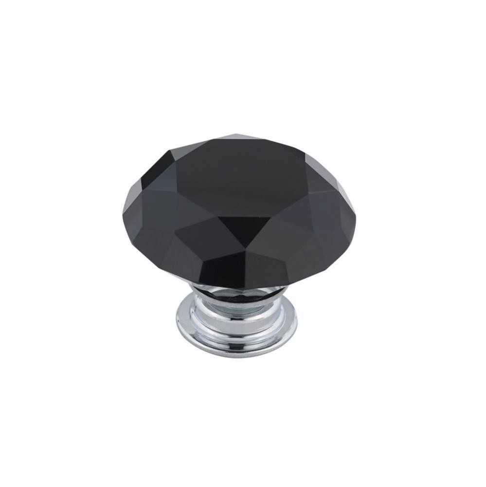 Contemporary Crystal Knob - 3030