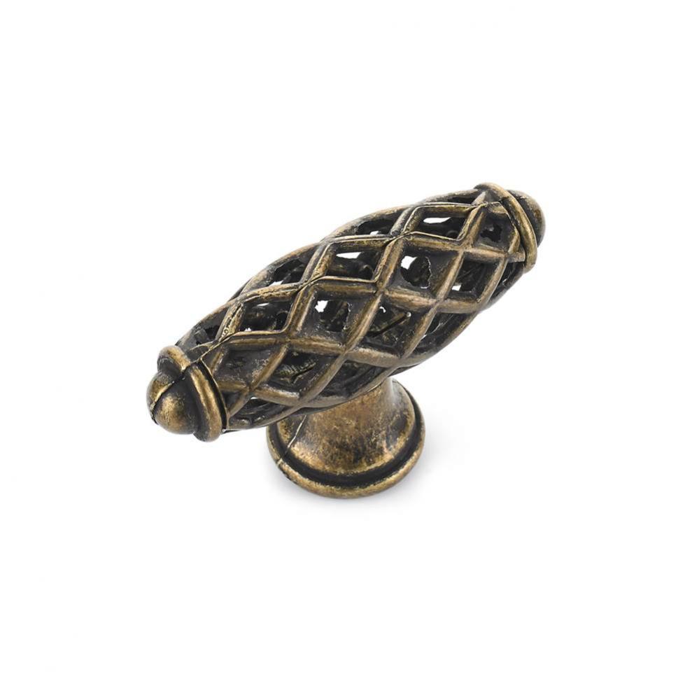 Traditional Metal Knob - 7495