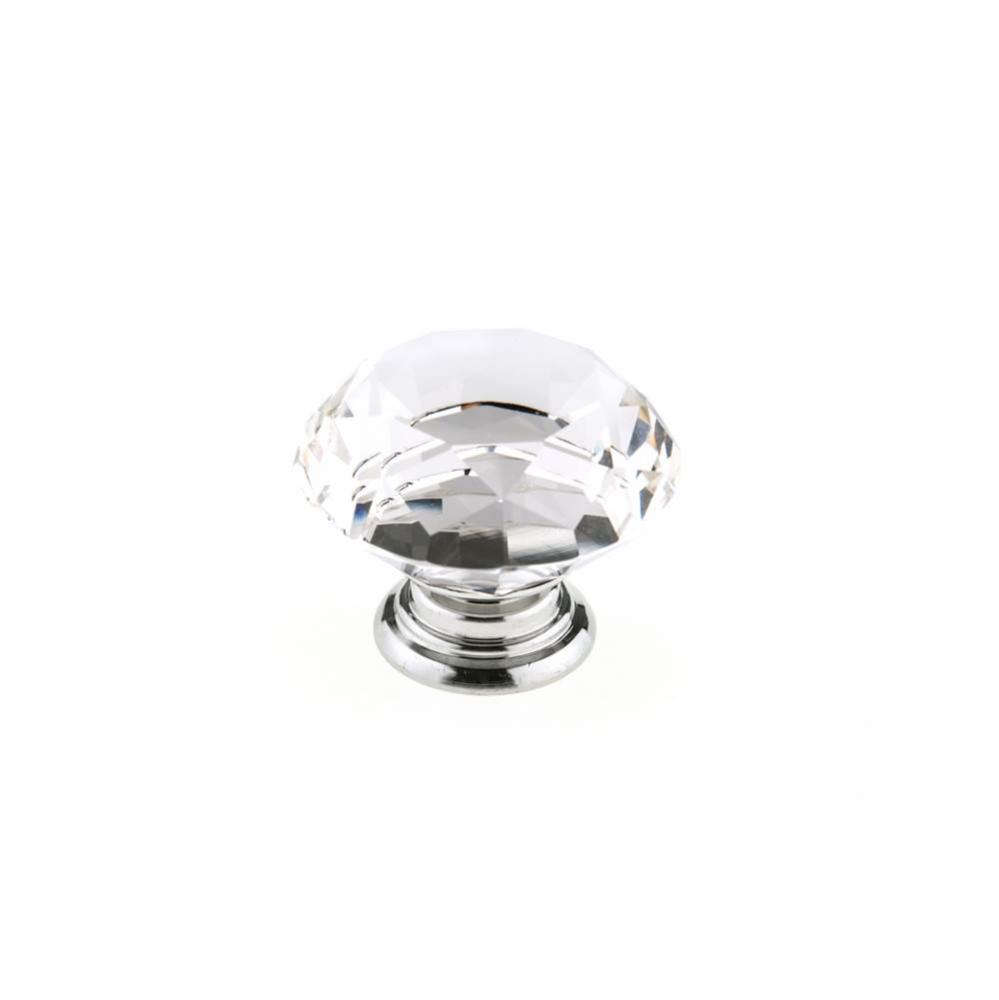 Contemporary Crystal Knob - 8776