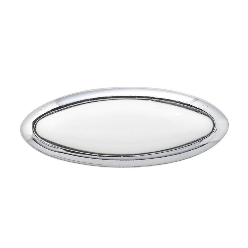 Eclectic Metal and Ceramic Knob - 9796