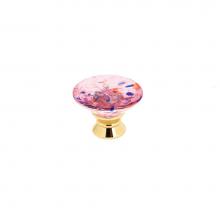 Richelieu America 183013021 - Eclectic Murano Glass Knob - 183
