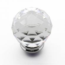 Richelieu America 50364014011 - Contemporary Swarovski Crystal and Metal Knob - 5036