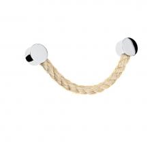 Richelieu America 5470192140 - Contemporary Jute and Metal Pull - 5470