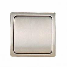 Richelieu America 61672150195 - Contemporary Recessed Metal Pull - 721