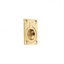 Richelieu America 690228130 - Traditional Recessed Brass Pull - 6902