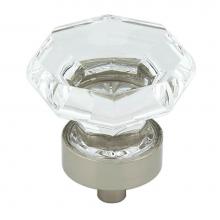 Richelieu America BP1008519511 - Eclectic Acrylic and Metal Knob - 1008