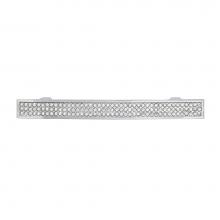 Richelieu America BP123409614001 - Contemporary Metal and Crystal Pull - 1234
