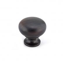 Richelieu America BP3923BORB - Traditional Brass Knob - 3923