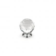 Richelieu America BP87373014011 - Contemporary Crystal Knob - 8737