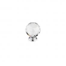Richelieu America BP87375014011 - Contemporary Crystal Knob - 8737