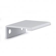 Richelieu America BP98983310 - Contemporary Aluminum Edge Pull - 9898