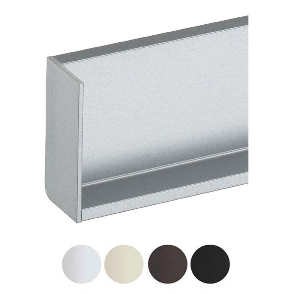 6K377 L Cap Rectangle Right, Black