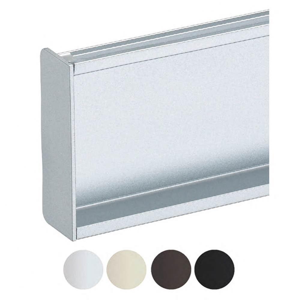 6K378 C Cap Rectangle (L+R), Dark Bronze