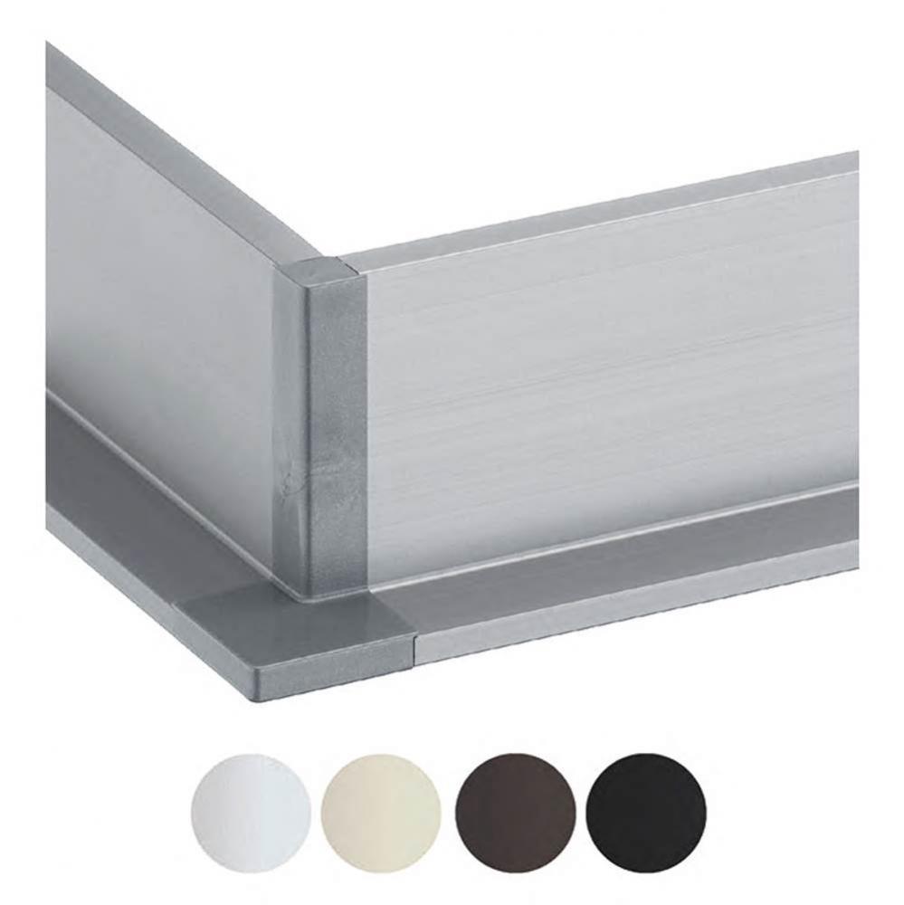 6K400-L Outer Corner, Nickel Color