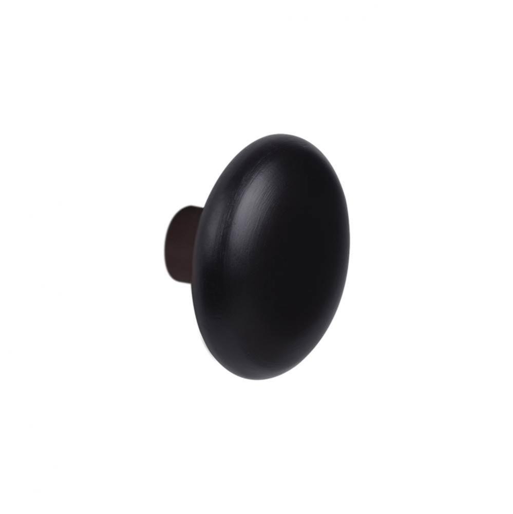 88939 Hook/Knob, Black Pantone