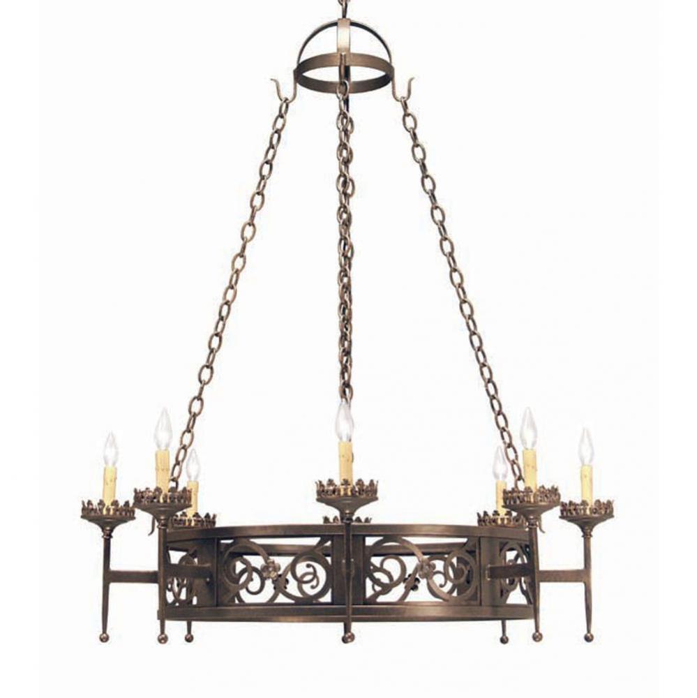 42'' Wide Majella 8 Light