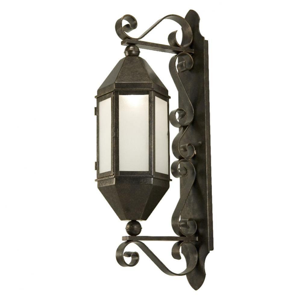 10'' Wide Plaza Lantern Wall