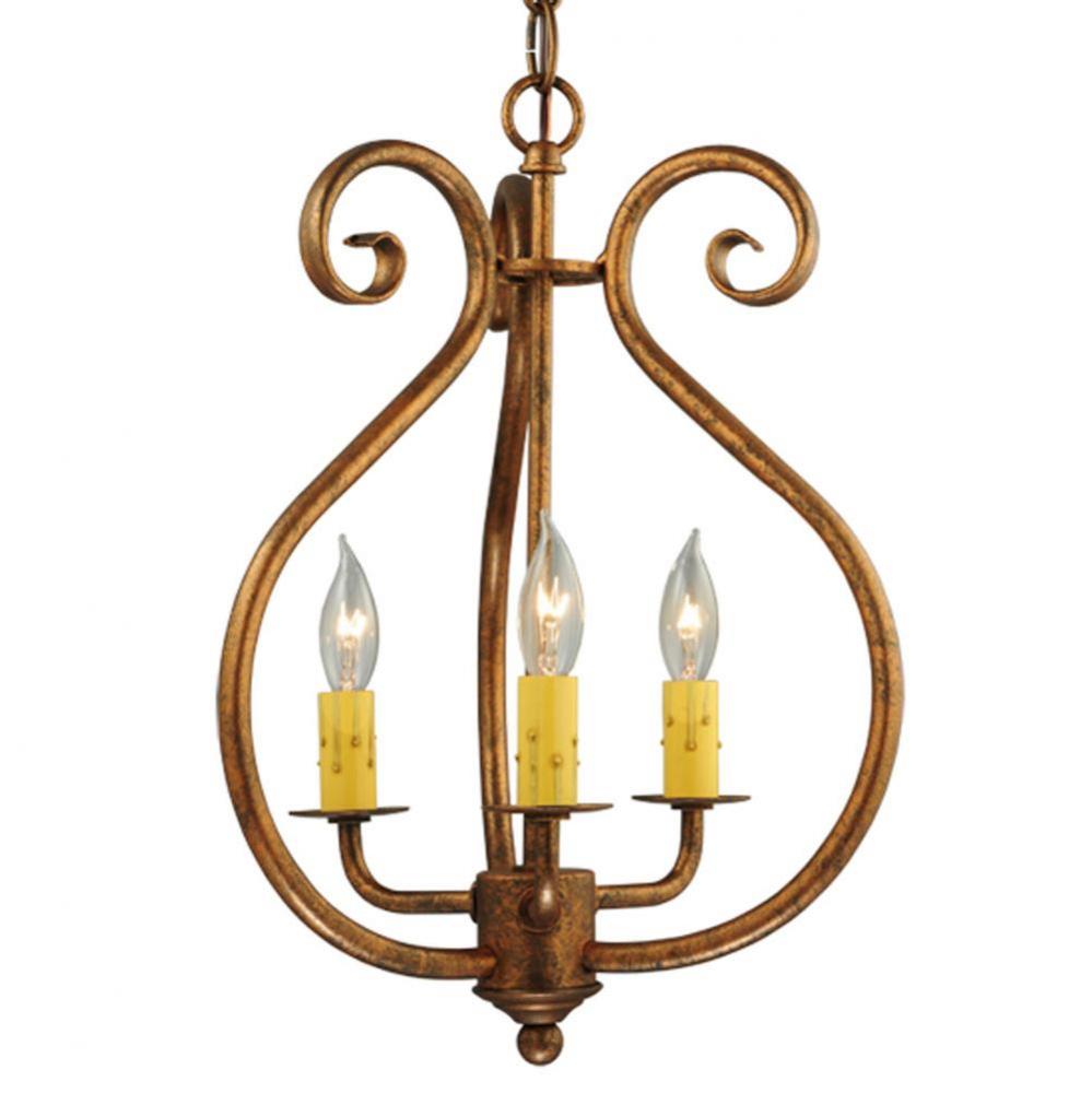 12'' Wide Easton 3 Light