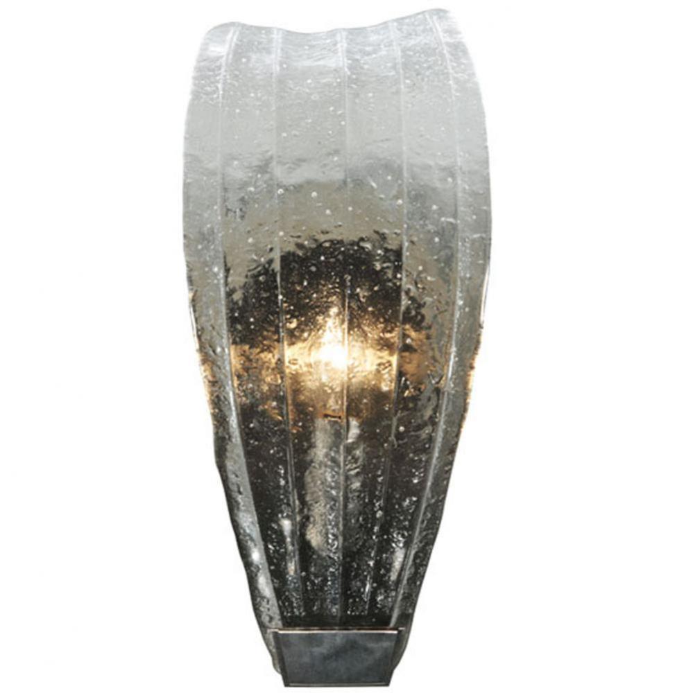 5.75''W Metro Fusion Crystal Clear Glass Wall