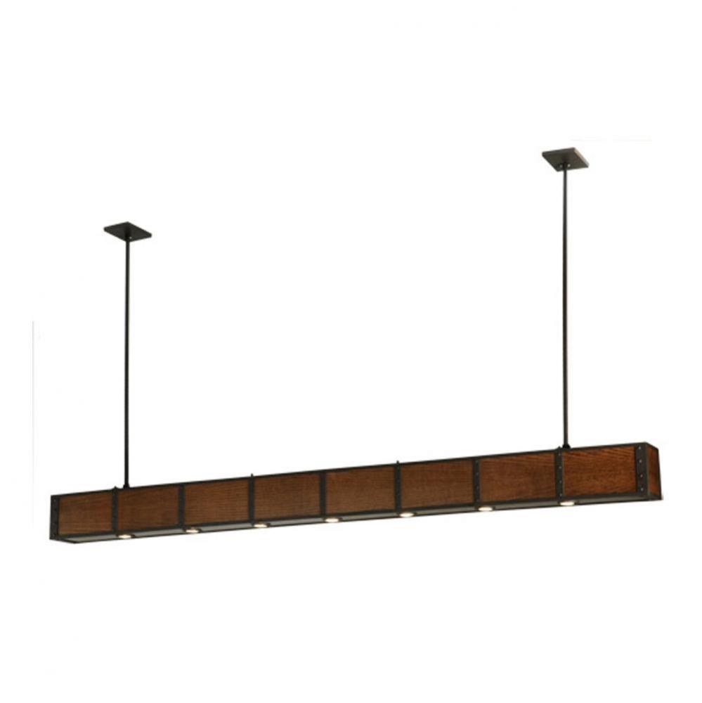 96''L Giradeau Wood Beam Oblong
