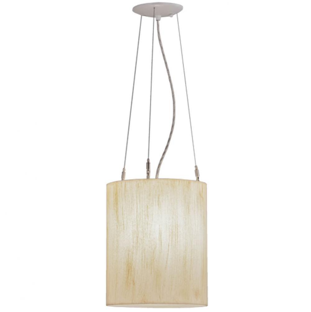 10'' Wide Cilindro De Marfil Lino