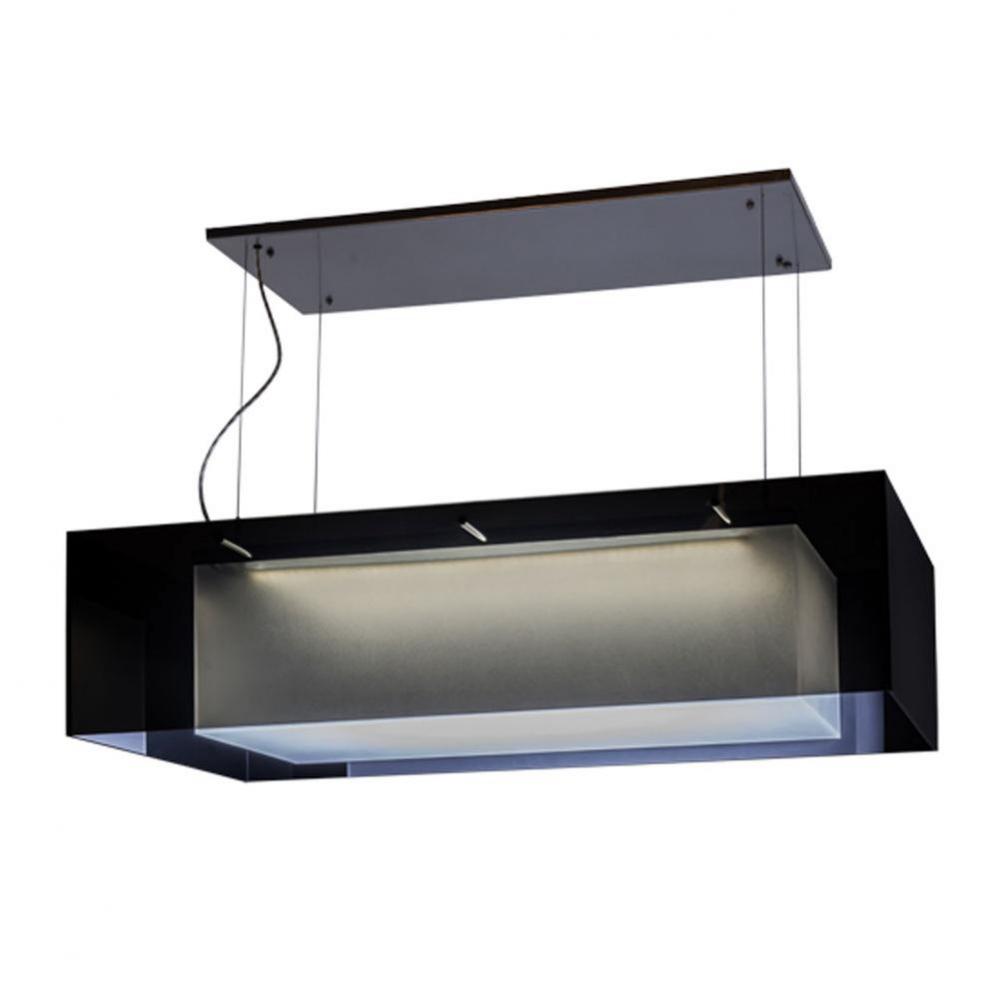 48''L Quadrato Shadow Box LED Oblong