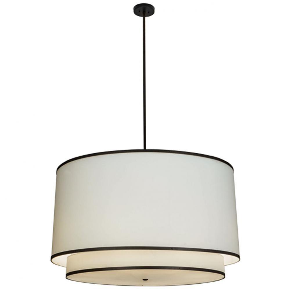 48''W Cilindro White 2 Tier Textrene