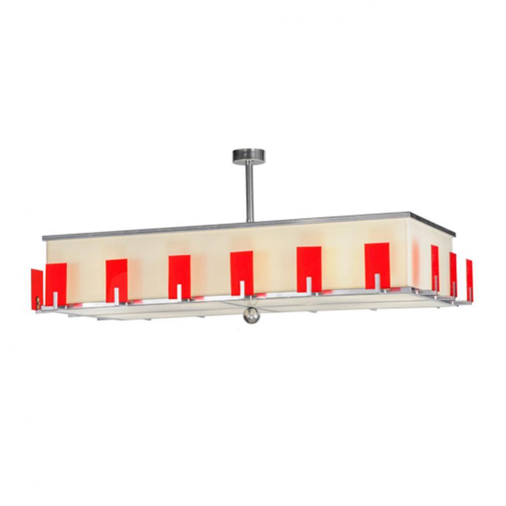 72''L Quadrato Escalade Fabric Oblong