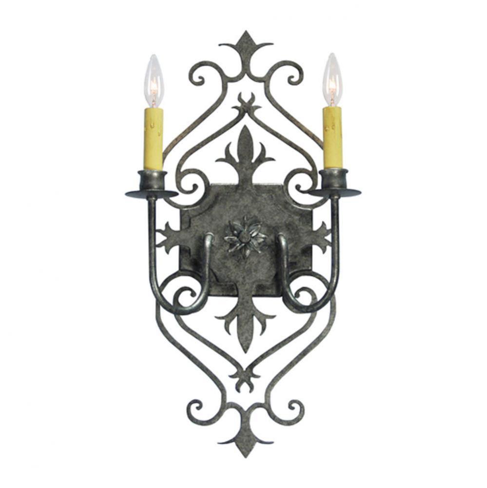 11'' Wide Louisa 2 Light Wall