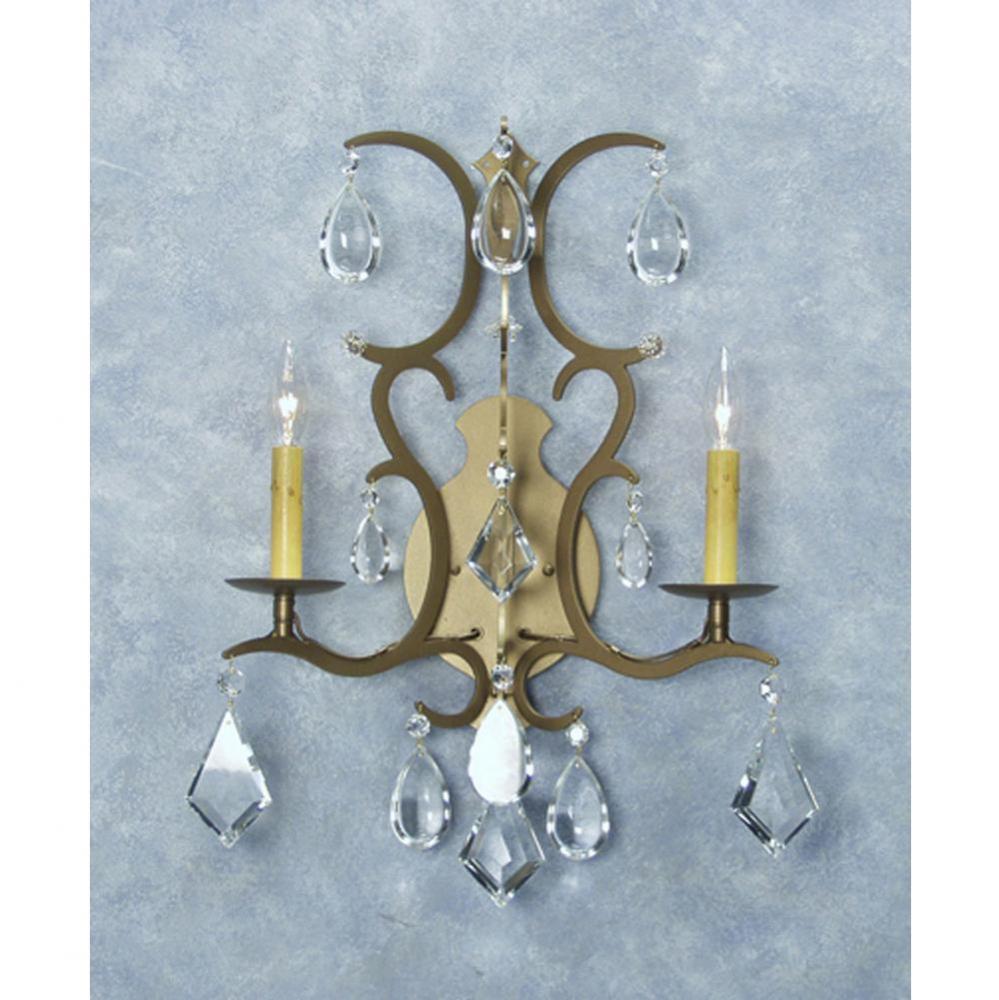 16'' Wide Yolanda 2 Light Wall