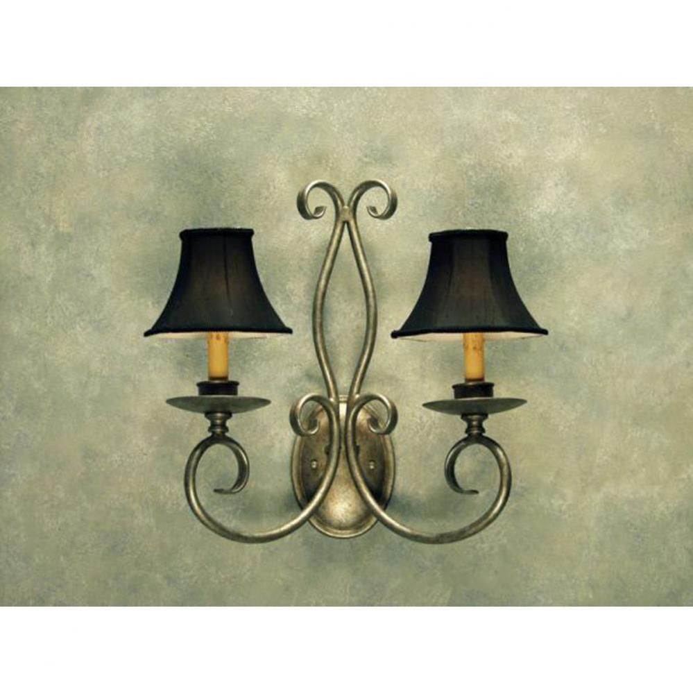 16'' Wide Phillipe 2 Light Wall