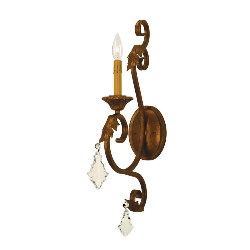 5'' Wide Josephine 1 Light Wall