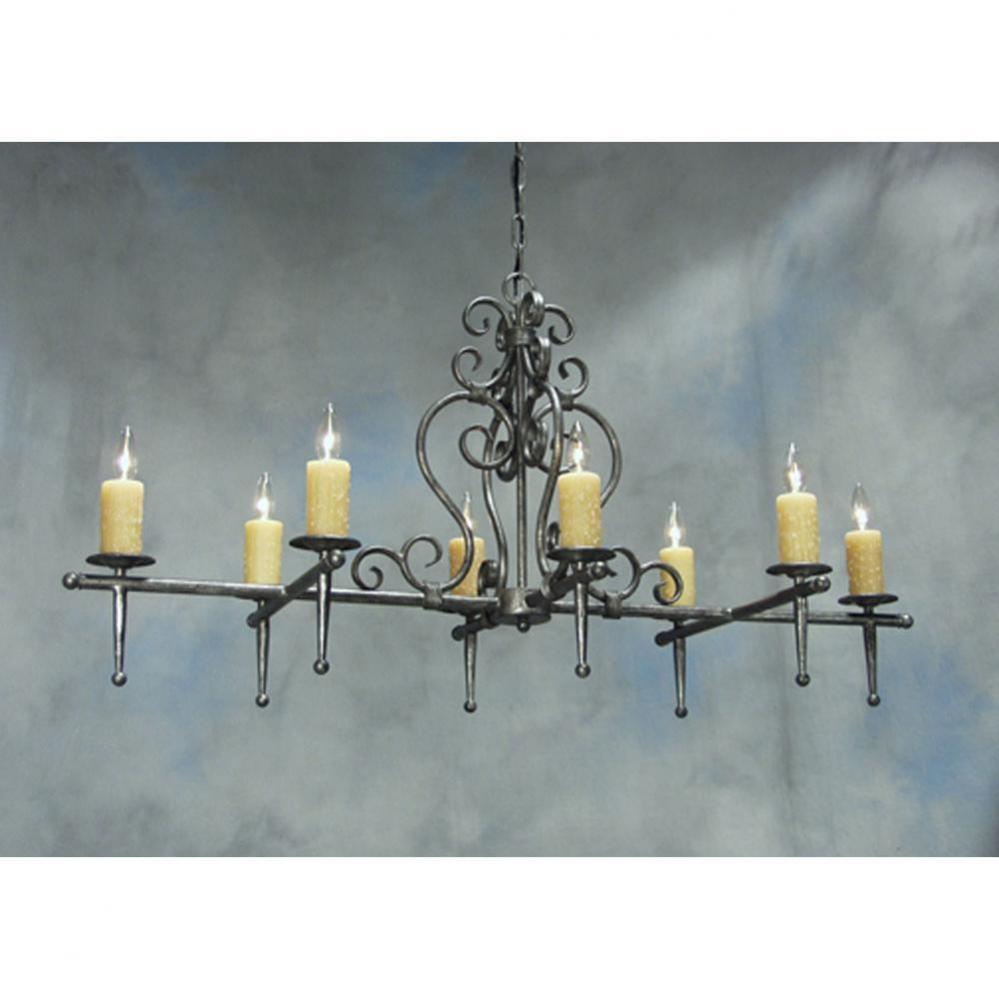 48'' Long Monica 8 Light Oblong