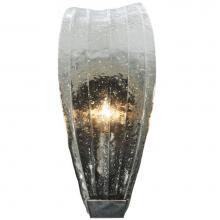 2nd Ave Designs 220408.1 - 5.75''W Metro Fusion Crystal Clear Glass Wall