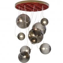 2nd Ave Designs 216380-36 - 40''W Bola Plush 9 LT Cascading