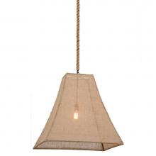 2nd Ave Designs 216380-40 - 28''Sq Empire Square Bell Textrene