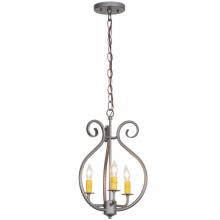 2nd Ave Designs 8018.12.ES.CH.BP - 12''W Easton 3 LT