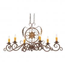2nd Ave Designs 87187.48.ARB - 48''L Christabel 6 LT Oblong