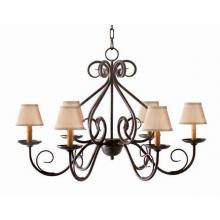 2nd Ave Designs 87948.36 - 36'' Wide Jenna 6 Light