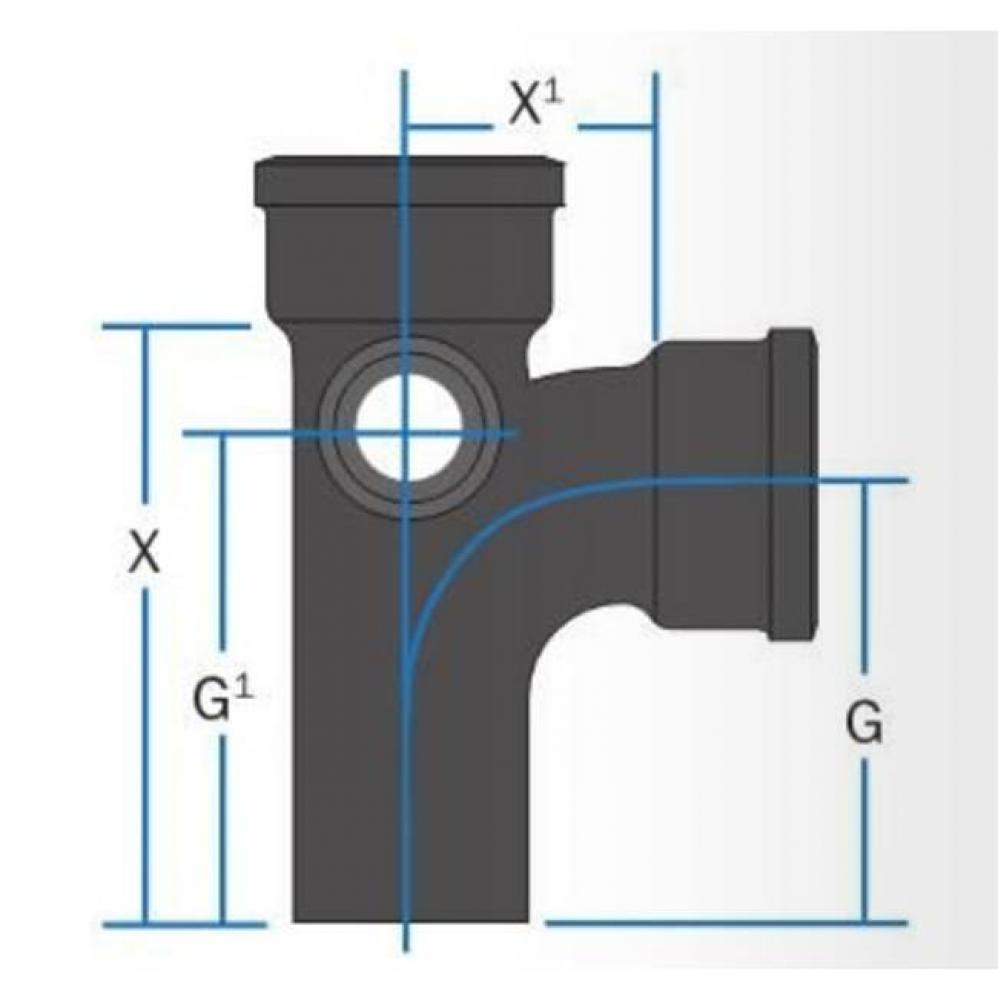 Sv 4 San Tee W/2 R/Lh Tap