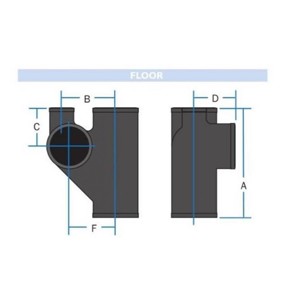 Nh 4 Closet Cross W/2 Top Vent 9-463