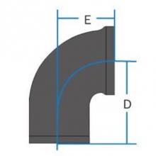 ABI Foundry 00335 - Nh 2 X 1-1/4 Tap 1/4 Bend