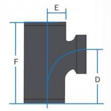 ABI Foundry 01214 - Nh 2 X 1-1/2 San Tap Tee