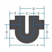 ABI Foundry 02576 - Nh 4 Running Trap With Dbl Vent