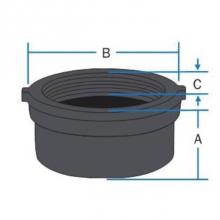 ABI Foundry 12153 - Nh 8 Cleanout W 6 So. Brass Plug