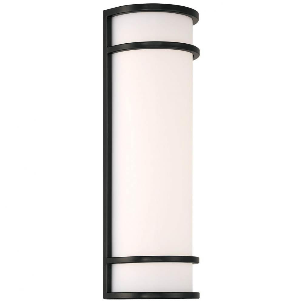 Cove Dual Voltage Outdoor LED Wall Mount