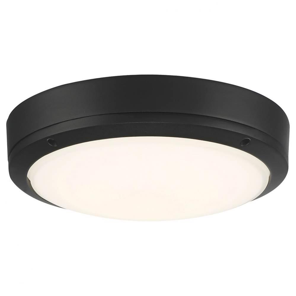 Dual Voltage Outdoor LED Flush Mount